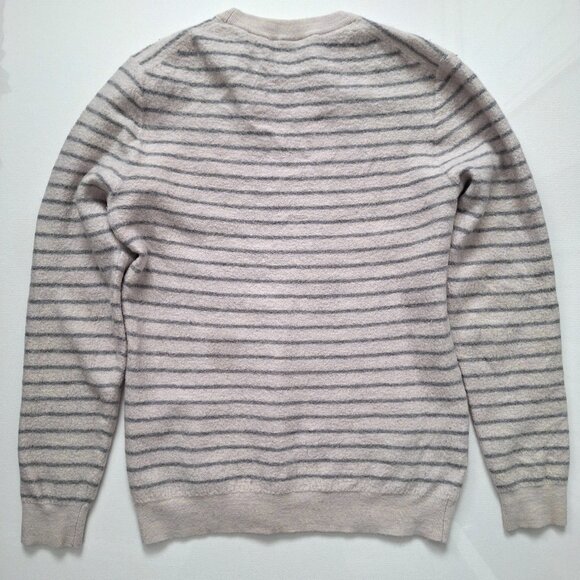 Reiss Striped Wool Crewneck Sweater - Picture 2 of 7